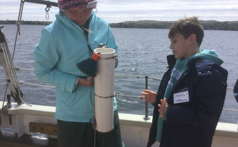Science on the Tall Ship Manitou