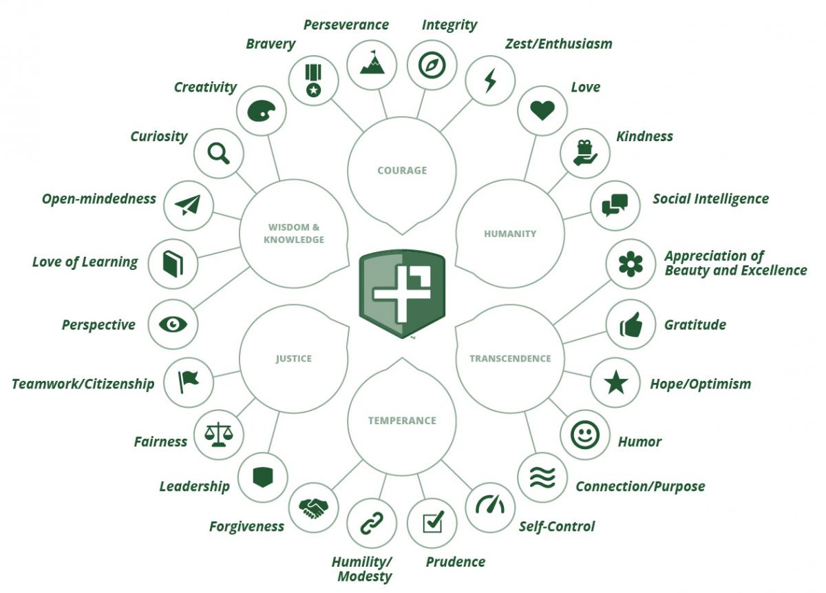 24 Character Strengths